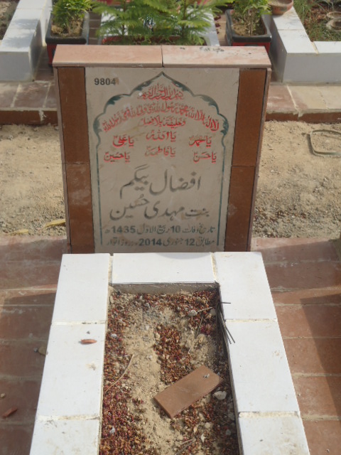 9804 – Afzaal Begum