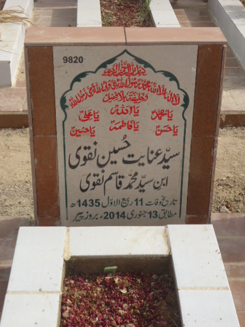9820 – Syed Enayat Hussain Naqvi