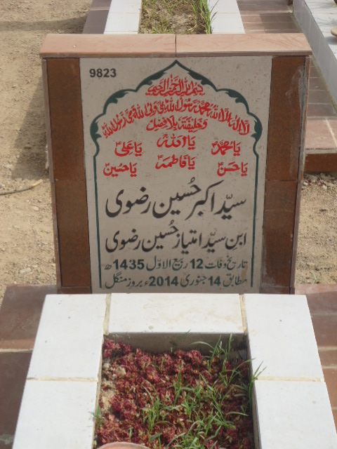 9823 – Syed Akbar Hussain Rizvi