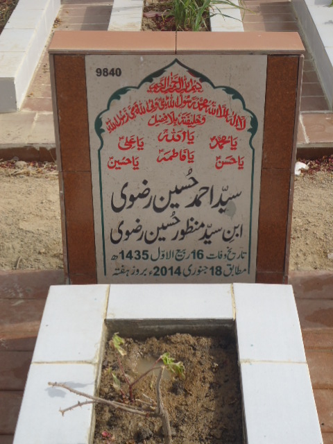 9840 – Syed Ahmed Hussain Rizvi