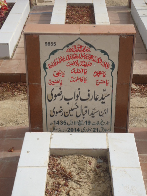 9855 – Syed Arif Nawab Rizvi