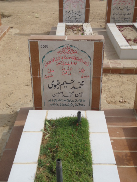 5500 – Muhammad Naseem Rizvi