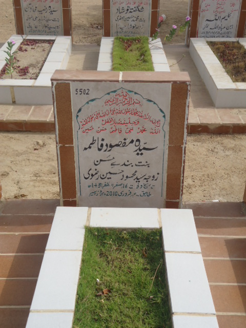 5502 – Syeda Maqsood Fatima