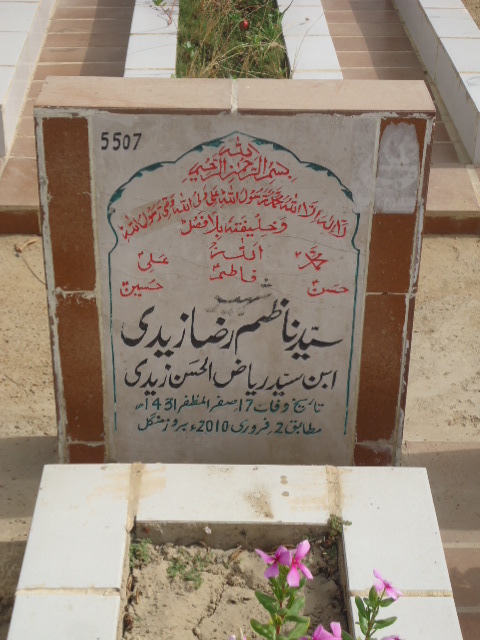 5507 – Syed Nazim Raza Zaidi