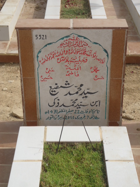 5521 – Syed Muhammad Shafi