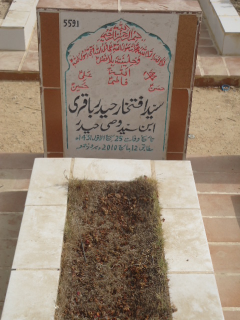 5591 – Syed Iftikhar Haider Baqari