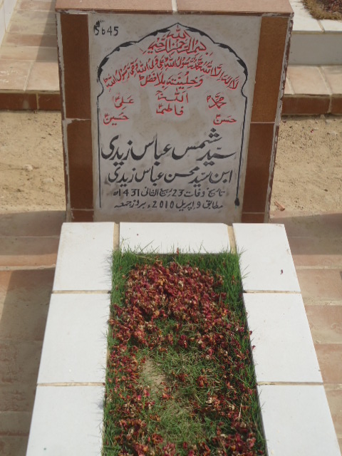 5645 – Syed Shams Abbas Zaidi