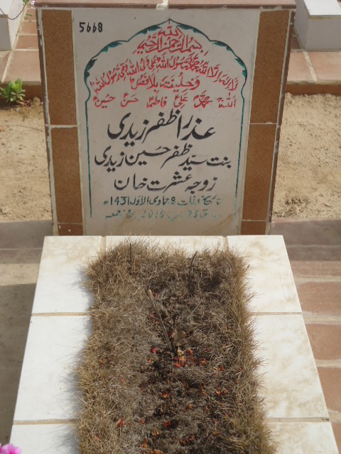 5668 – Azra Zafar Zaidi