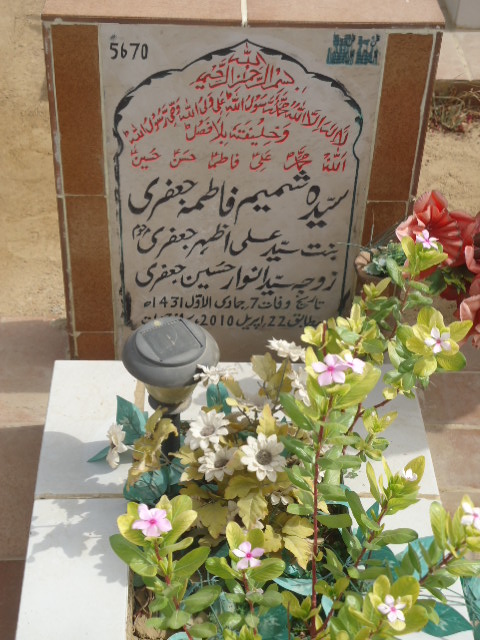 5670 – Syeda Shamim Fatima Jaffery