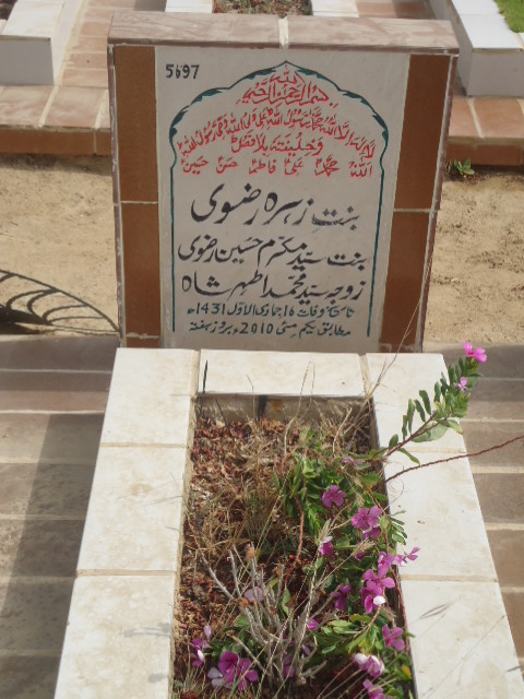 5697 – Bintay Zehra Rizvi