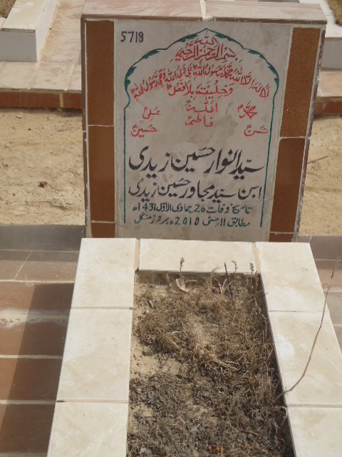 5718 – Syed Anwaar Hussain Zaidi
