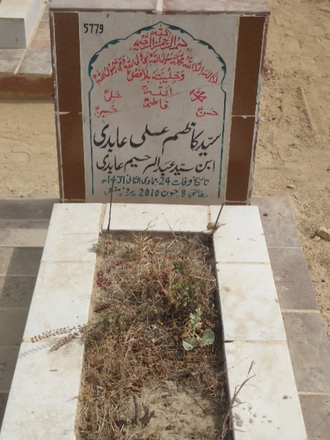 5779 – Syed Kazim Ali Abidi