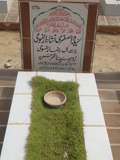5776 – Syeda Asghari Nishat Rizvi