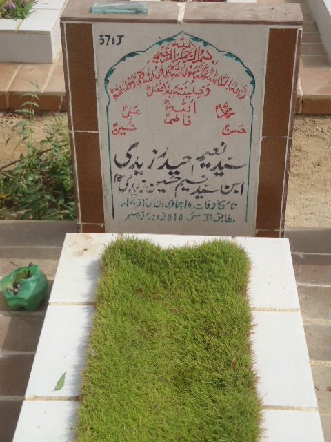 5763 – Syed Naeem Haider Zaidi