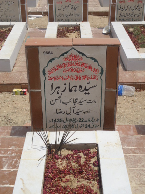 9864 – Syeda Huma Zehra