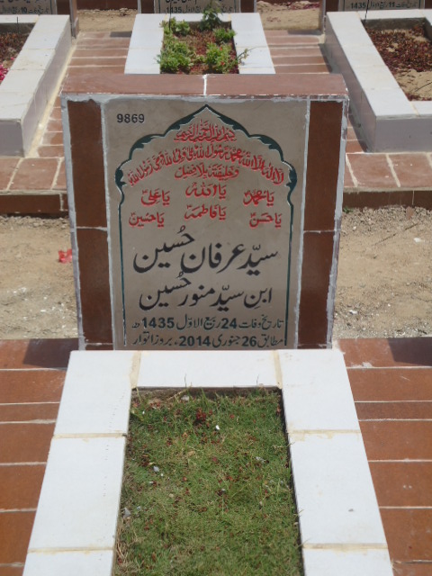 9869 – Syed Irfan Hussain