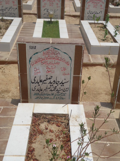 5818 – Syed Javeed Sagheer Abidi