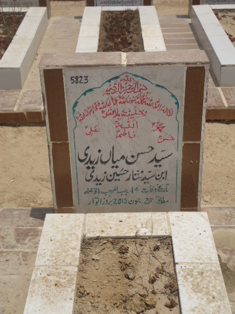 5823 – Syed Hasan Mian Zaidi
