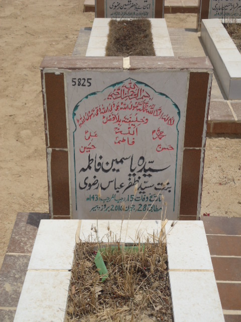 5825 – Syeda Yasmeen Fatima