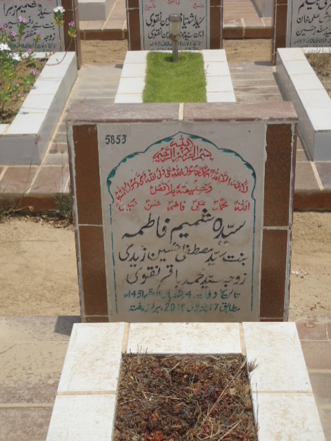5853 – Syeda Shamim Fatima