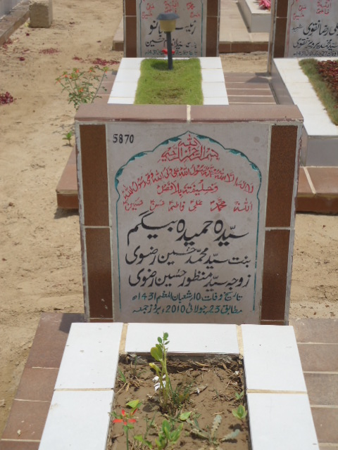 5870 – Syeda Hameeda Begum