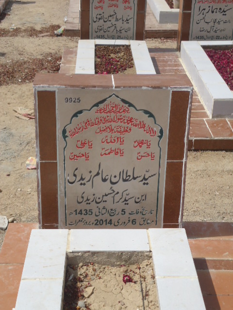 9925 – Syed Sultan Alam Zaidi