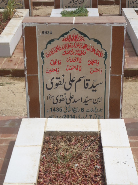 9934 – Syed Qasim Ali Naqvi
