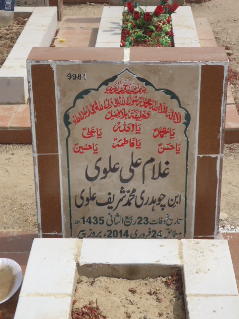 9981 – Ghulam Ali Alvi