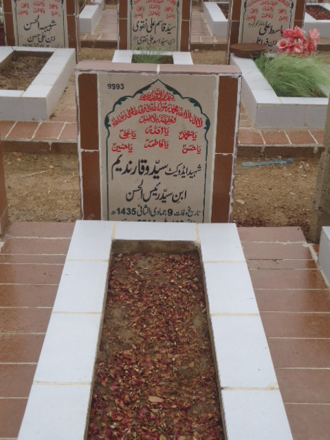 9993 – Shaheed Syed Waqar Nadeem
