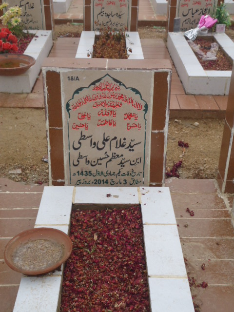 10018 – Syed Ghulam Ali Wasti
