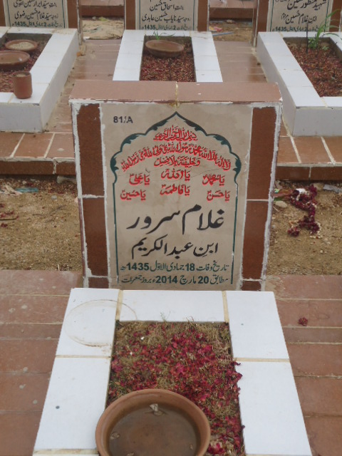 10081 – Ghulam Sarwar