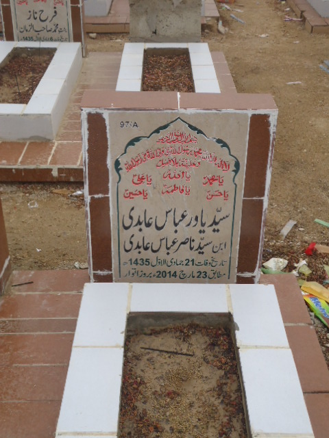10097 – Syed Yawar Abbas Abidi