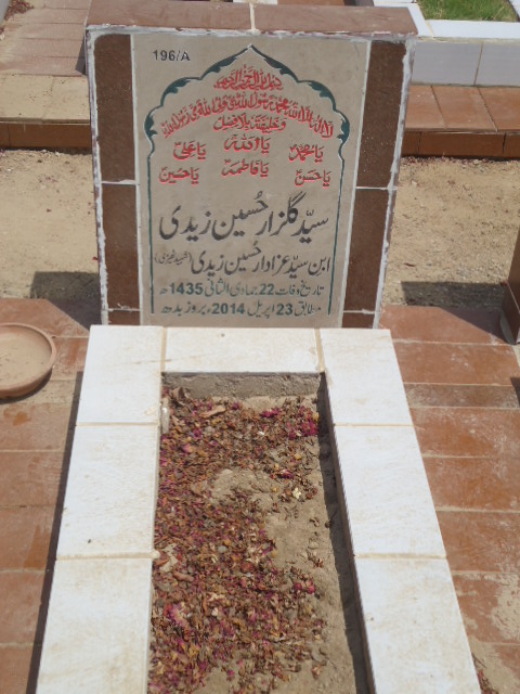 10196 – Syed Gulzar Hussain Zaidi