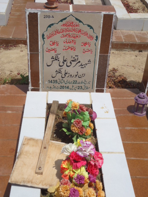 10200 – Shaheed Murtaza Ali Bangash