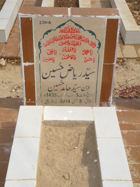 10239 – Syed Riyaz Hussain