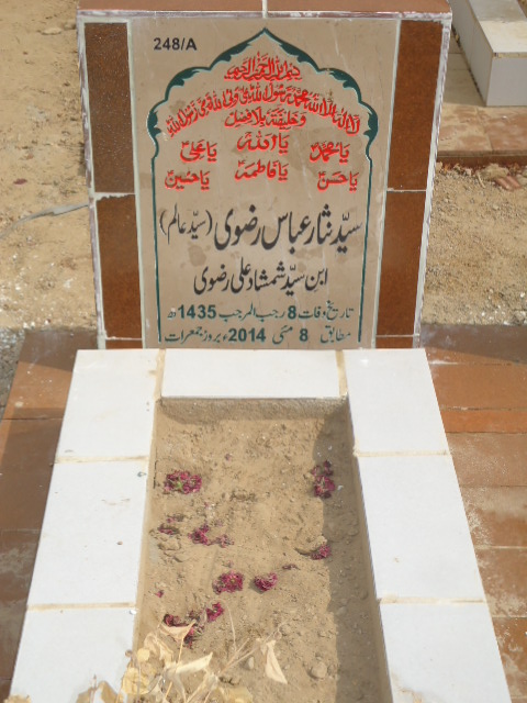 10248 – Syed Nisar Abbas Rizvi