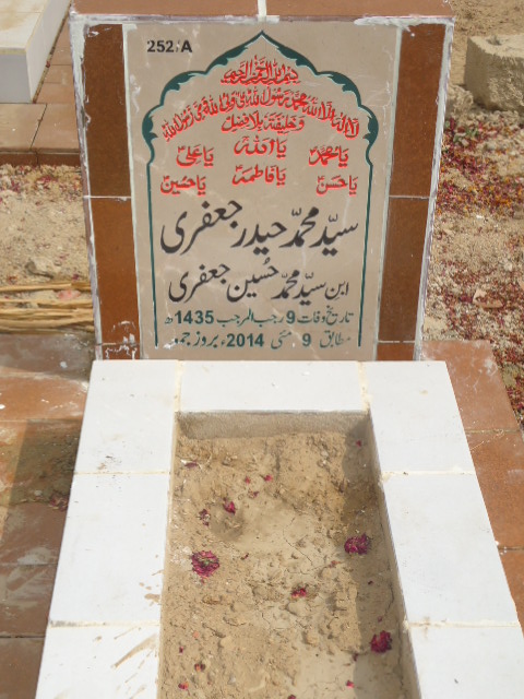 10252 – Syed Muhammad Haider Jaffery