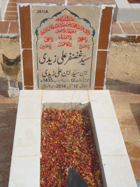 10261 – Syed Ghazanfar Ali Zaidi