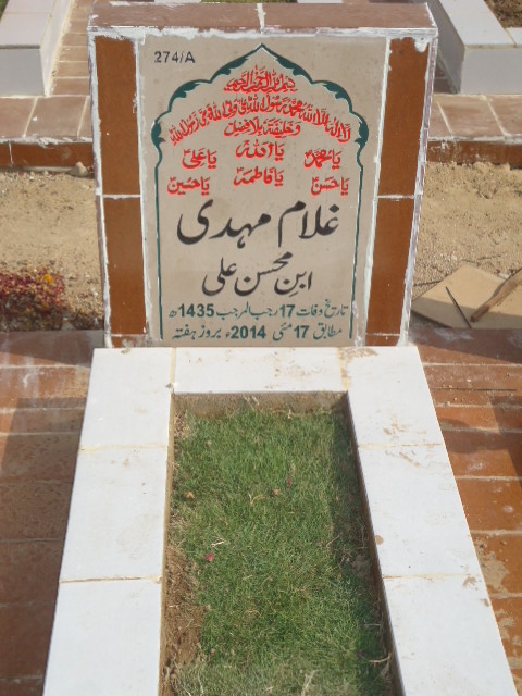10274 – Ghulam Mehdi