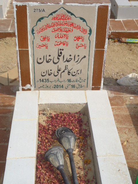 10275 – Mirza Khuda Quli Khan