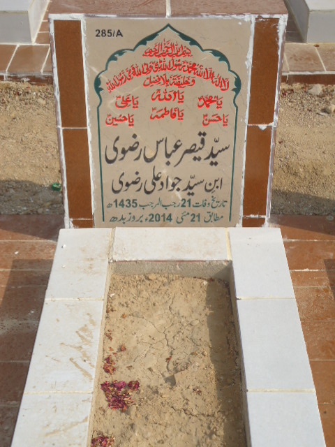 10285 – Syed Qaisar Abbas Rizvi