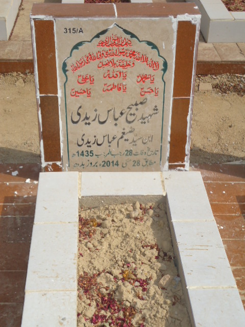 10315 – Shaheed Sabhe Abbas Zaidi