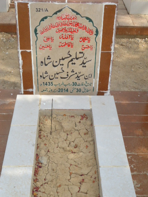 10321 – Syed Tasleem Hussain Shah