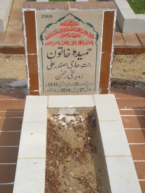 10216 – Hameeda Khatoon