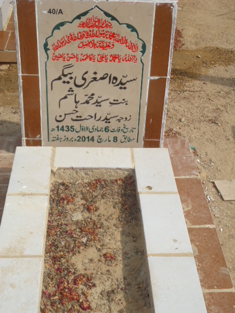 10040 – Syed  Asghari Begum