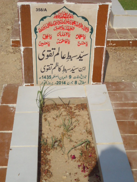 10358 – Syed Sibtay Alam Taqvi