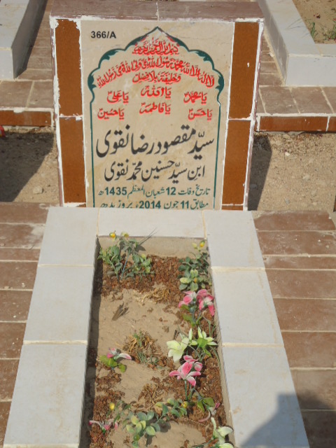 10366 – Syed Maqsood Raza Naqvi