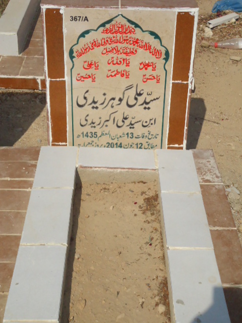 10367 – Syed Ali Gohar Zaidi