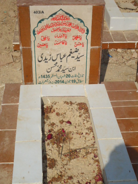 10403 – Syed Zaigham Abbas Zaidi