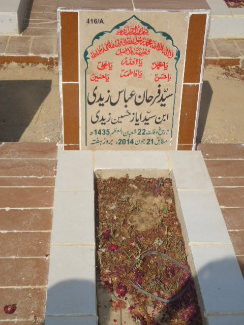 10416 – Syed Farhan Abbas Zaidi